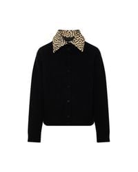Rohe Black Wool Cardigan