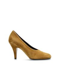 Phoebe Philo Brown Heeled Shoes "Soft Pump"