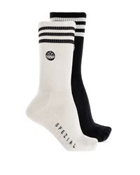 Adidas Originals Black Two-Pack Of Socks