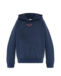 Zadig & Voltaire Blue Sweatshirt Georgy