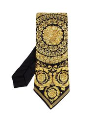 Versace White Silk Tie for men