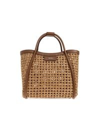 Max Mara Brown "Marine" Handheld Bag