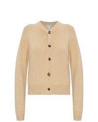 Bottega Veneta Natural Cashmere Cardigan