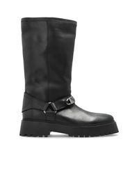 Zadig & Voltaire Black Leather Boots