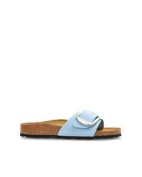 Birkenstock Blue "Madrid Big Buckle" Sandals
