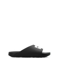 Givenchy White Slides With Logo for men