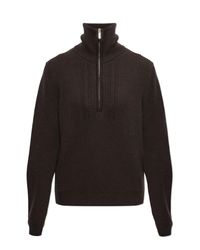 Paul & Shark Black Wool Sweater