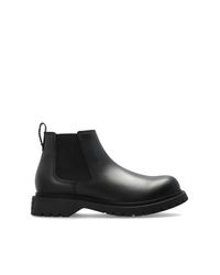 Givenchy Black Leather Ankle Boots for men