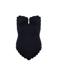 Marysia Swim Blue One-Piece Swimsuit 'Lisbon'