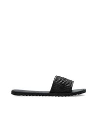 AllSaints Black 'Hoxton' Slides