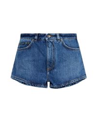 Dolce & Gabbana Blue Denim Shorts