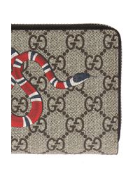 gucci wallet with snake on it