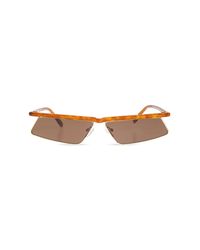 The Attico Brown Aria Sunglasses