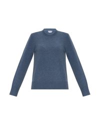 Bottega Veneta Blue Cashmere Sweater