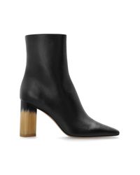 Chloé Black Georgia Heeled Ankle Boots