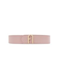 Furla Pink Leather Belt 'Flow'