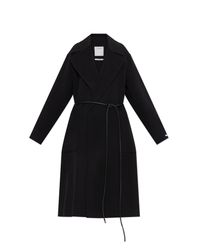 Sportmax Black Coat 'Abate'