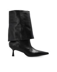 AllSaints Black 'Odyssey' Heeled Ankle Boots