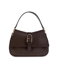 Furla Brown 'Flow Medium' Handbag