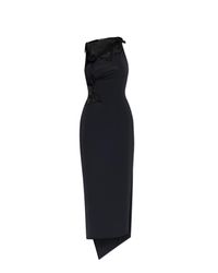 Coperni Black Strap Dress