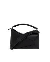 Loewe Black Handbag 'Puzzle Edge Medium'