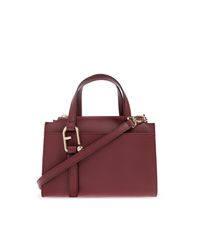 Furla Red 'Nuvola Small' Hand Bag
