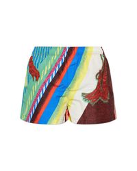Versace Blue Swim Shorts for men