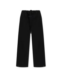 Fear Of God Black Wide-Leg Trousers for men