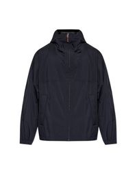Bottega Veneta Blue Hooded Jacket for men