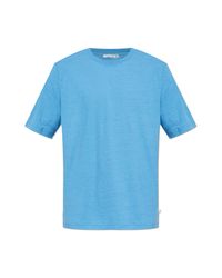 Samsøe & Samsøe Blue T-Shirt "Saadrian" for men