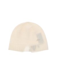 Bottega Veneta Natural Wool Beanie Hat