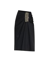 Dries Van Noten Black Skirt 'Sovora'