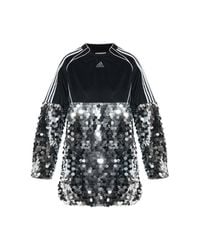 Adidas Originals Black Short Sequin Dress