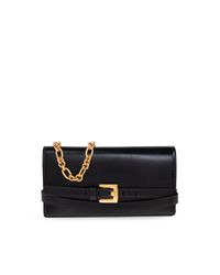 Balmain Black Clutch Bag 'Shuffle'