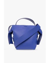 Acne Blue 'musubi Mini' Shoulder Bag