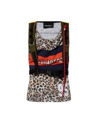 DSquared² Black Top With Applications