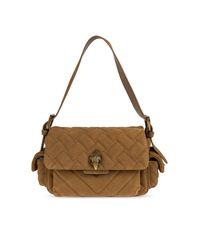 Kurt Geiger Brown Shoulder Bag "Kensington"