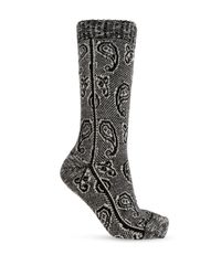Dries Van Noten Black Wool Socks