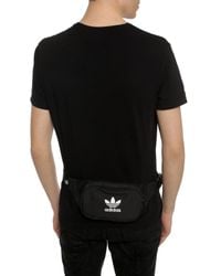 Adidas Originals Black Logo Belt Bag
