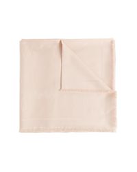 Givenchy Pink Jacquard Scarf With Logo