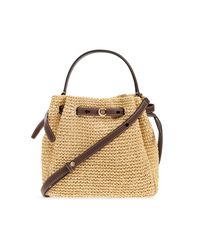 Tory Burch Metallic 'Romy' Hand-Held Bag