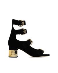 Chloé Black High Heels Sandals 'Alize'