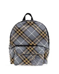 Burberry Gray Backpack 'Classics' for men