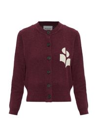 Isabel Marant Purple "Newton" Cardigan