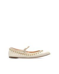 Agl Attilio Giusti Leombruni Natural Ballet Flats Rocket Mary Jane