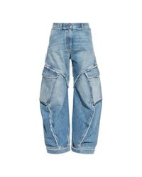 Versace Blue Cargo Jeans