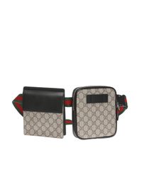 Gucci Brown Belt Bag With 2 Pouches for men