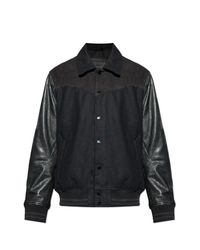 AllSaints Black "Endleton" Jacket for men