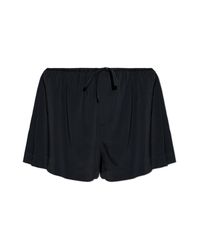 Alexander Wang Black Shorts With Pockets