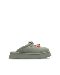 Ugg Green Tazzle Tassel Suede Slippers